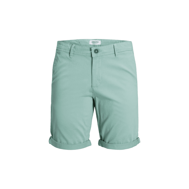 achat SHORT JACK AND JONES HOMME JPSTBOWIE JJSHORTS SOLID SA SN Vert face