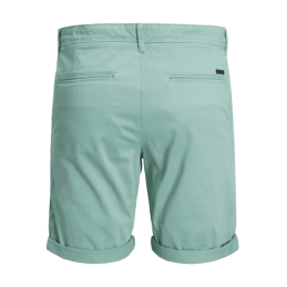 achat SHORT JACK AND JONES HOMME JPSTBOWIE JJSHORTS SOLID SA SN Vert arrière