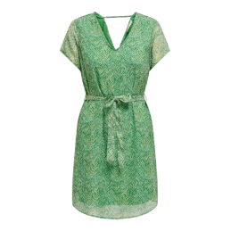 achat Robe courte Only Femme MELINE FR S/S V-NECK PTM Vert profil avant