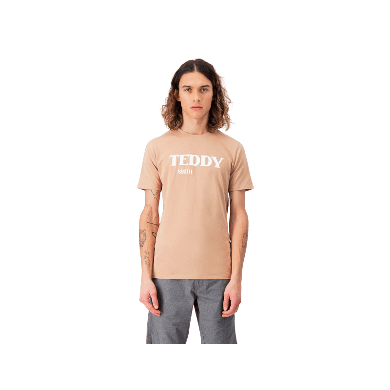 achat T-shirt Teddy Smith homme FINN rose face