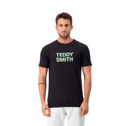 achat T-shirt Teddy Smith homme TICLASS BASIC noir face