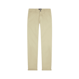 achat Pantalon chino Teddy Smith homme P-CHINO SATIN beige face