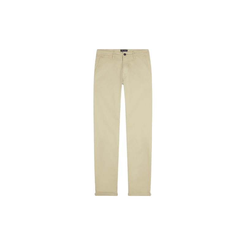 achat Pantalon chino Teddy Smith homme P-CHINO SATIN beige face