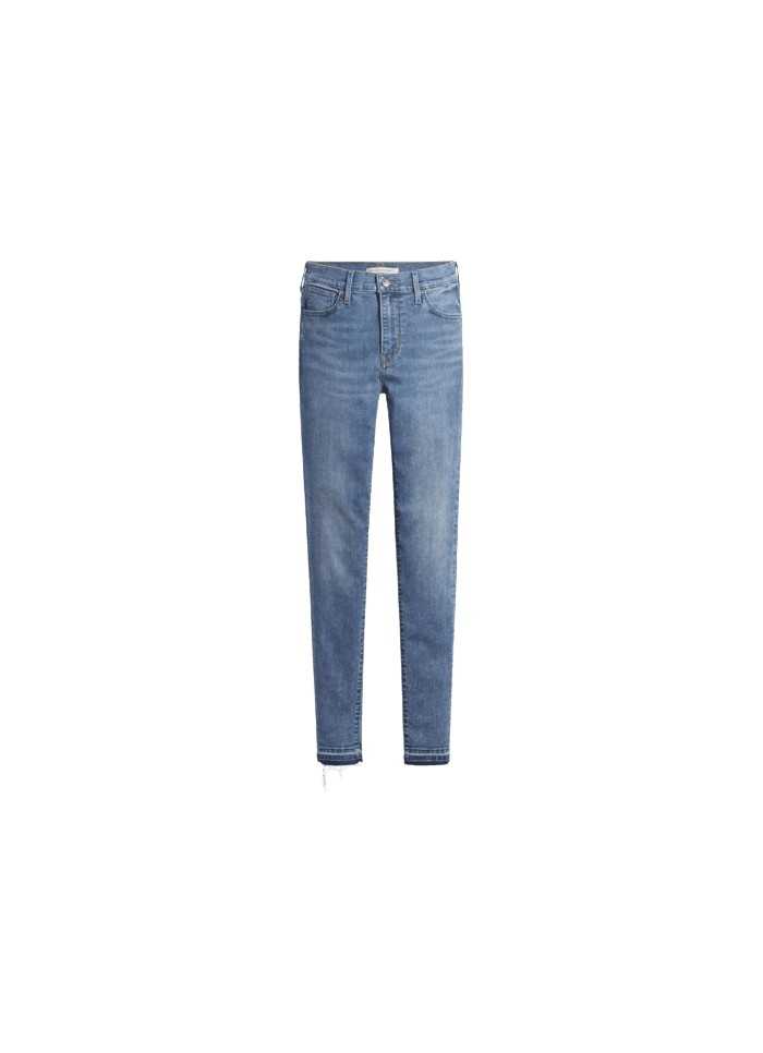 achat Jean Taille haute Levi's Femme 720 HIRISE SUPER SKINNY Bleu face