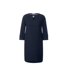achat Robe CECIL FEMME SOLID STRUCTURE DRESS BLEU MARINE face