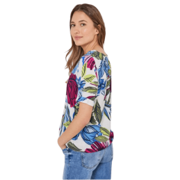 achat CHEMISIER CECIL FEMME TOS PRINTED SPLIT profil arrière