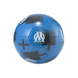 achat Ballon de footbaln OM Puma OM PREMATCH BALL Bleu face avant