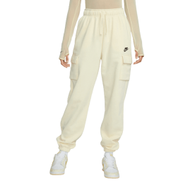 achat Pantalon cargo Nike femme NSW CLUB FLEECE crème face