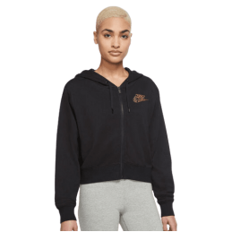 achat Sweat zippé Nike femme NSW FLC GX FZ HOODIE FTRA face
