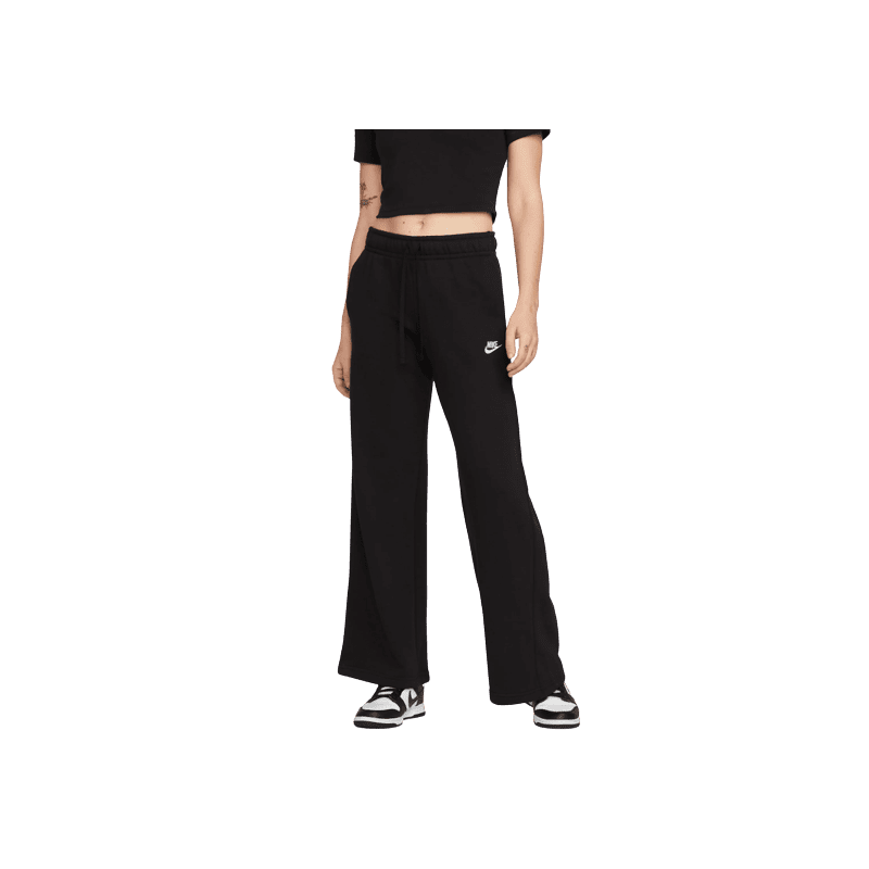 achat Pantalon de survêtement Nike femme CLUB FLEECE MR PANT WIDE noir face