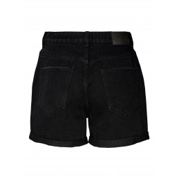 achat Short Femme Vero Moda VMZURI HR LOOSE SHORTS MIX NOOS Noir arrière