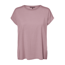 achat T-shirt Femme Vero Moda VMAVA PLAIN SS TOP GAJRS NOOS Rose avant