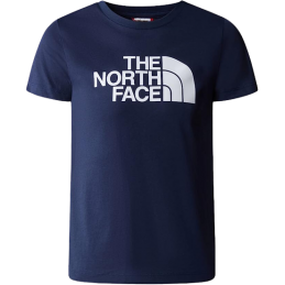 achat T-shirt The North Face Enfant B S/S EASY TEE Bleu marine face avant
