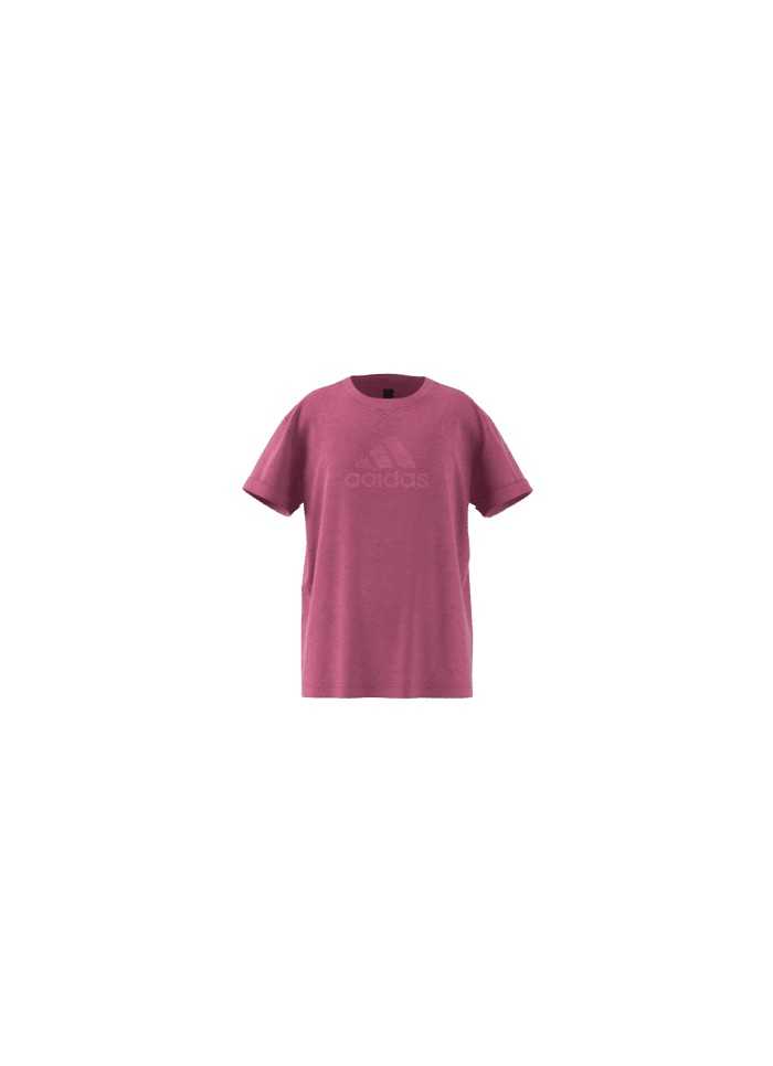 achat T-shirt à manches courtes Adidas fille FI BL T rose face