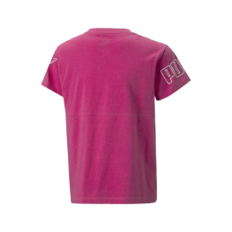 achat T-shirt Puma Fille G PP CLRBLK TEE Rose dos