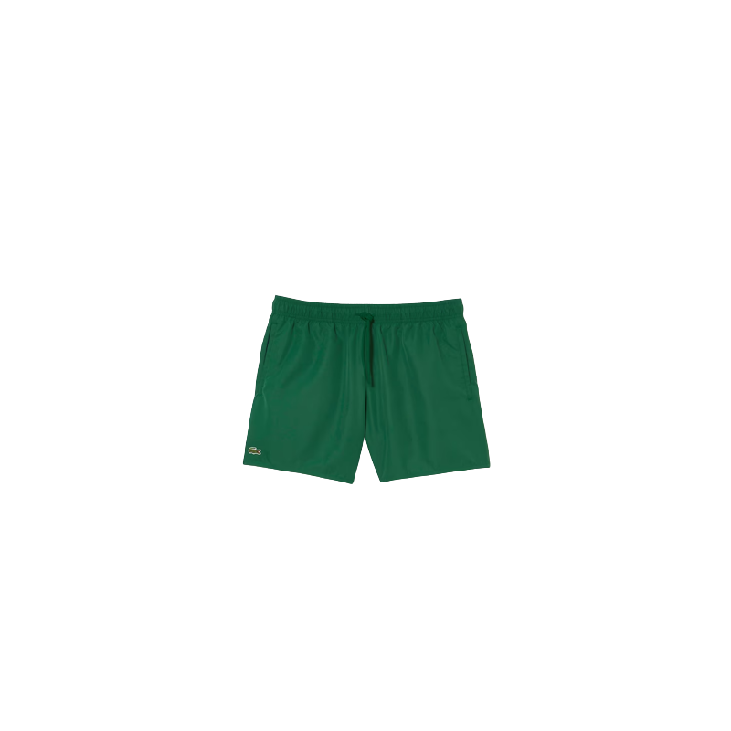 achat Short de bain Lacoste homme BAIN CORE ESSENTIALS vert face