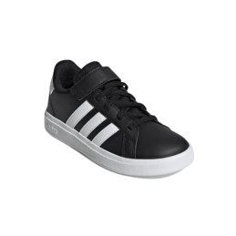 achat Chaussure Adidas garçon GRAND COURT 2.0 EL K noir profil avant droit