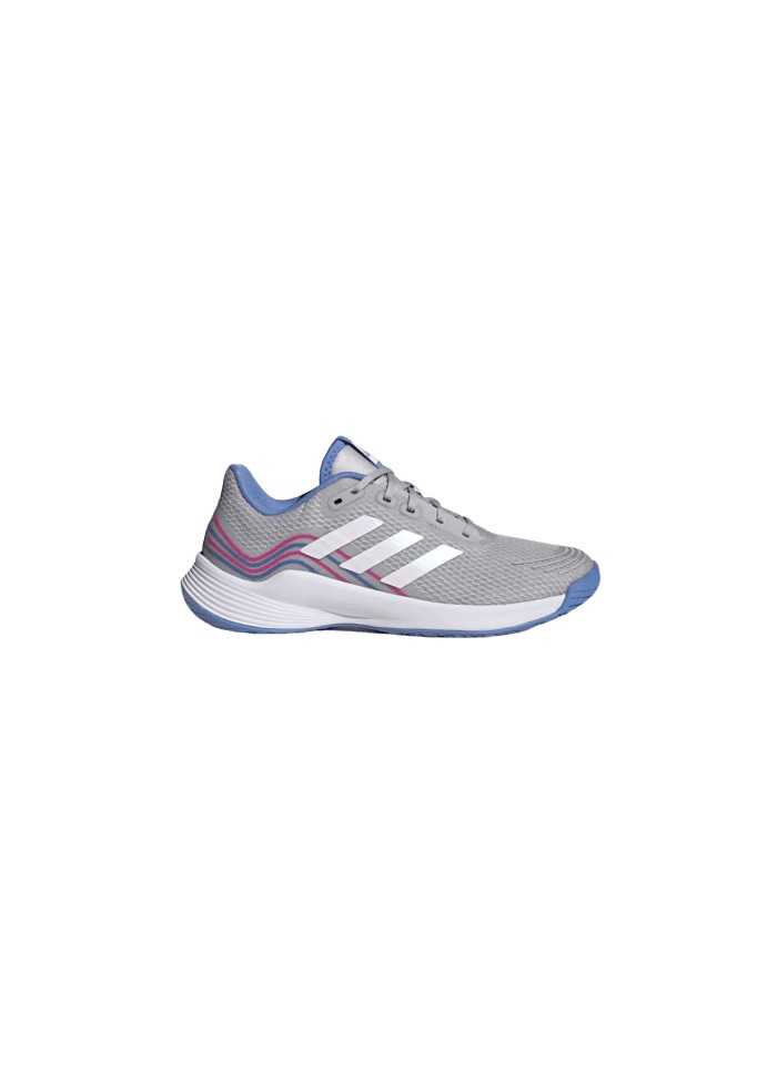achat Chaussure de volley-ball Adidas femme NOVAFLIGHT PRIMEGREEN profil droit