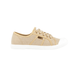 achat Tennis Les Tropéziennes femme CLORUNI beige profil droit