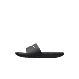 achat Claquette Nike enfant KAWA SLIDE (GS/PS) noir profil gauche