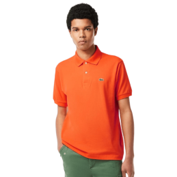 T-shirt Lacoste Homme CORE ESSENTIALS Orange porter