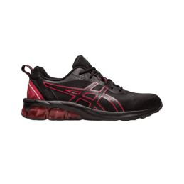 achat Chaussure Asics homme GEL-QUANTUM 90 IV noir/rouge profil droit