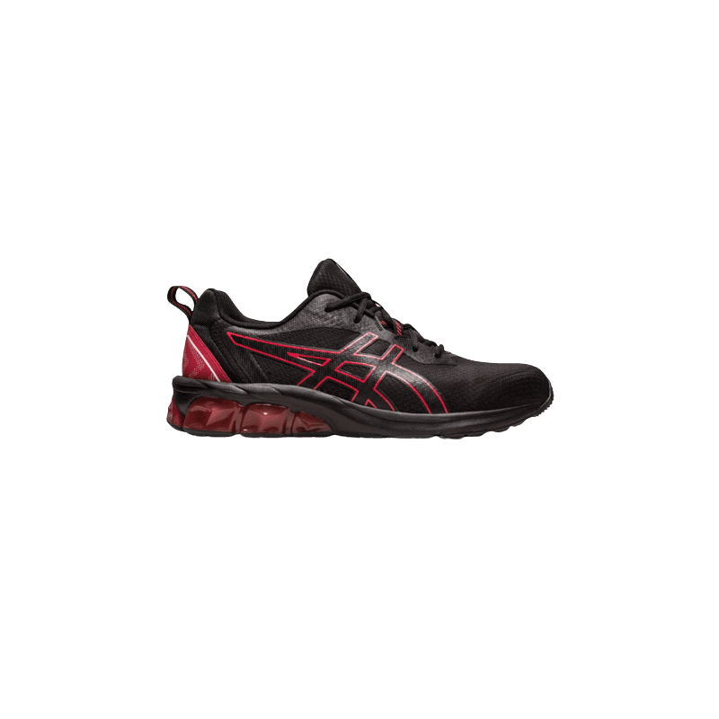 achat Chaussure Asics homme GEL-QUANTUM 90 IV noir/rouge profil droit