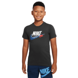 T-shirt garçon Nike SI SS gris