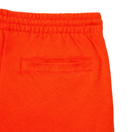 Short Lacoste Homme CORE SOLID orange arrière