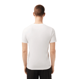 T-Shirt Homme Lacoste CORE PERFORMANCE blanc arrière