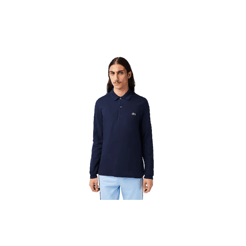 Polo Lacoste Homme CORE ESSENTIALS Marine face Polo Lacoste Homme CORE ESSENTIALS Marine face