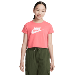 Achat T-shirt Nike CROP FUTURA rose face