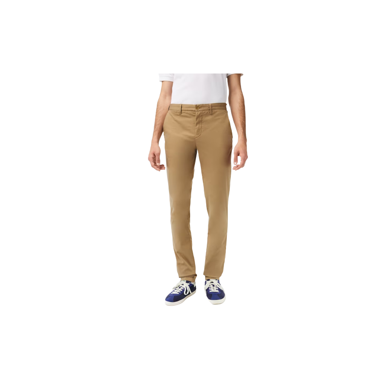 Pantalon Lacoste Homme CORE ESSENTIALS beige bas