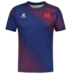 achat Maillot de pré-match FFR - XV de France Le Coq Sportif Adulte face