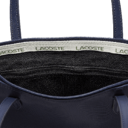 Achat Sac cabas Lacoste Femme SHOPPING BAG bleu intèrieur
