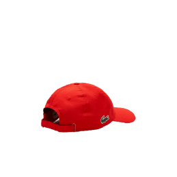 Casquettes Lacoste Homme CORE PERFORMANCE rouge côté