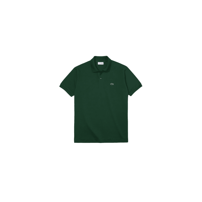 Polo Lacoste Homme CORE ESSENTIALS vert face Polo Lacoste Homme CORE ESSENTIALS vert face