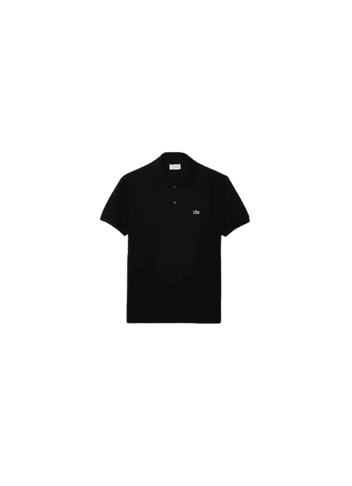 Polo Lacoste Homme CORE ESSENTIALS noir face