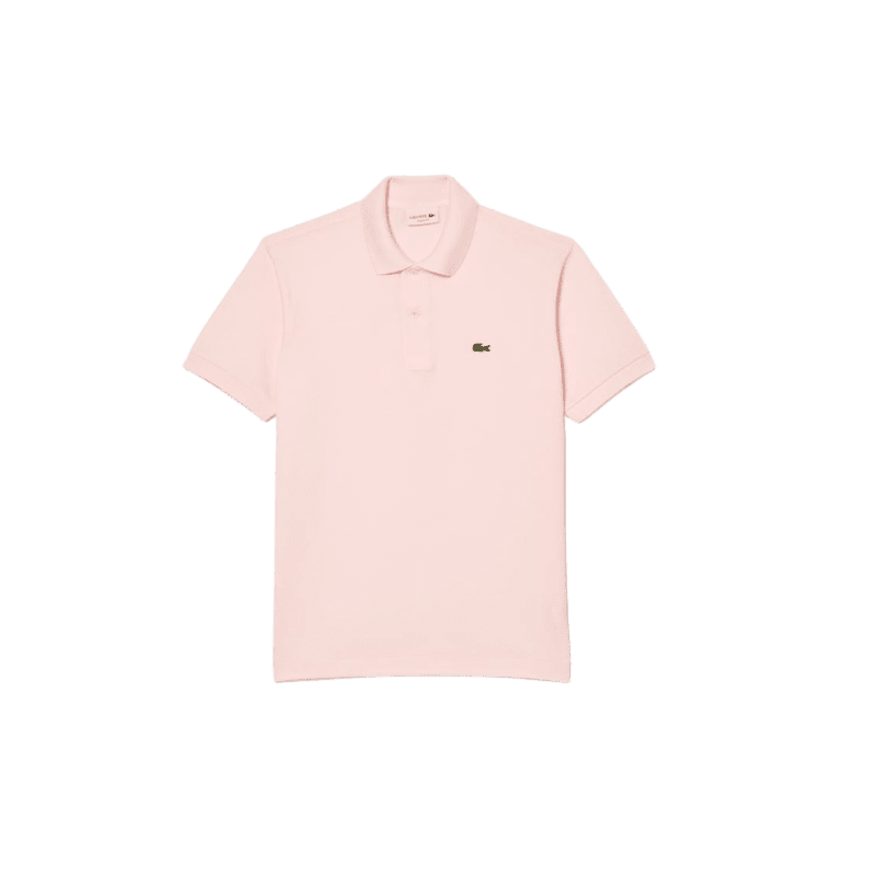 Polo Lacoste Homme CORE ESSENTIALS rose face
