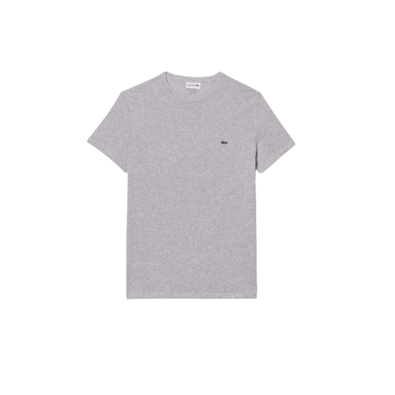 T-shirt Lacoste Homme CORE ESSENTIALS gris face