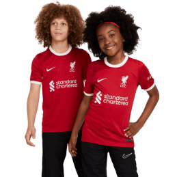 achat Maillot domicile Liverpool FC 2023-2024 Nike enfant face