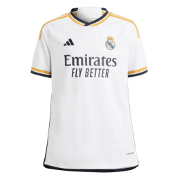 achat Maillot domicile Real Madrid C.F 2023-2024 Adidas enfant face