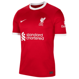 achat Maillot domicile Liverpool FC 2023-2024 Nike enfant face non porté