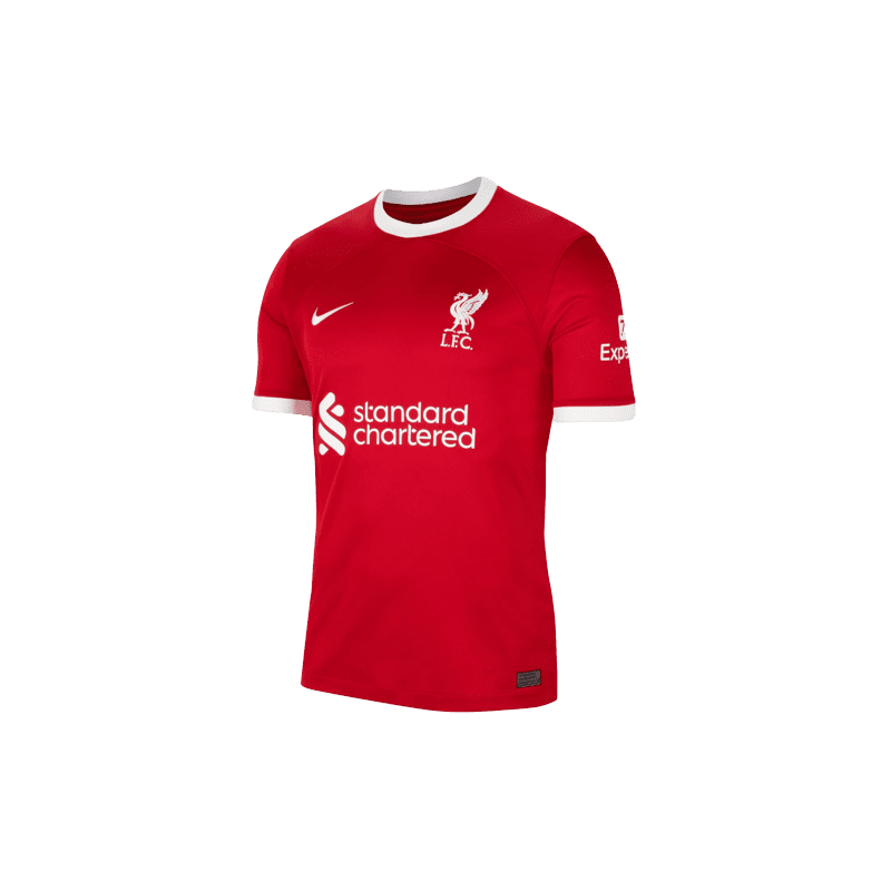 achat Maillot domicile Liverpool FC 2023-2024 Nike enfant face non porté