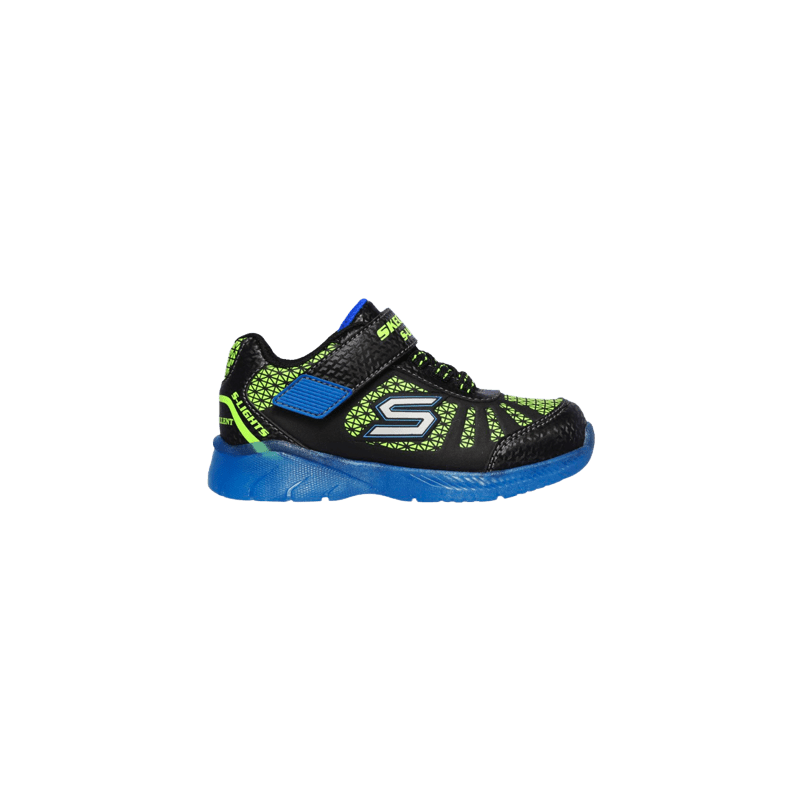 achat Chaussure Skechers enfant ILLUMI-BRIGHTS/TUFF TRACK profil