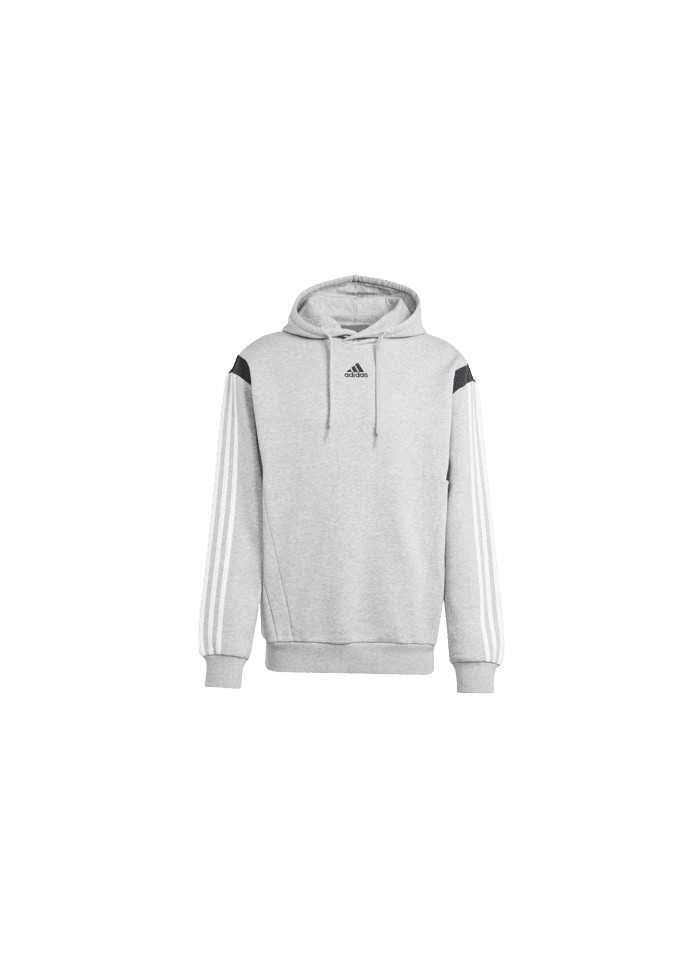achat Sweat à capuche Adidas homme CB HOODIE gris face