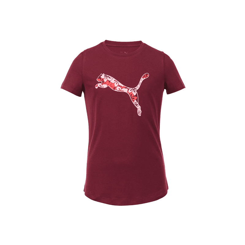 achat T-shirt Puma fille ESS+ GRAPHIC rose