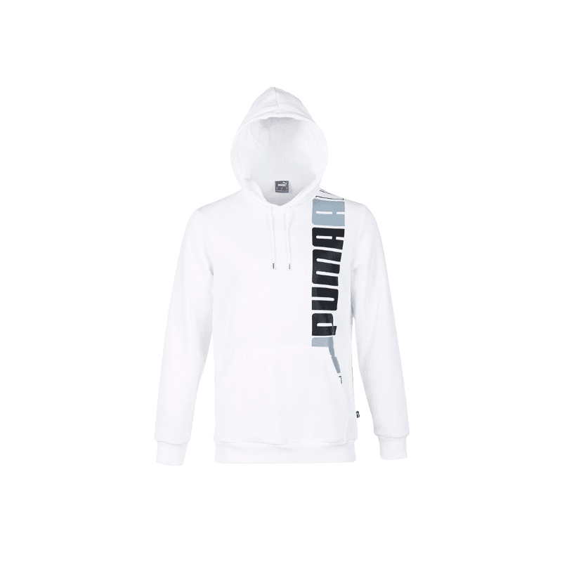 Sweat à capuche Puma homme FD ESS+LLAB blanc