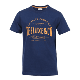 achat T-shirt Deeluxe homme BOXY bleu
