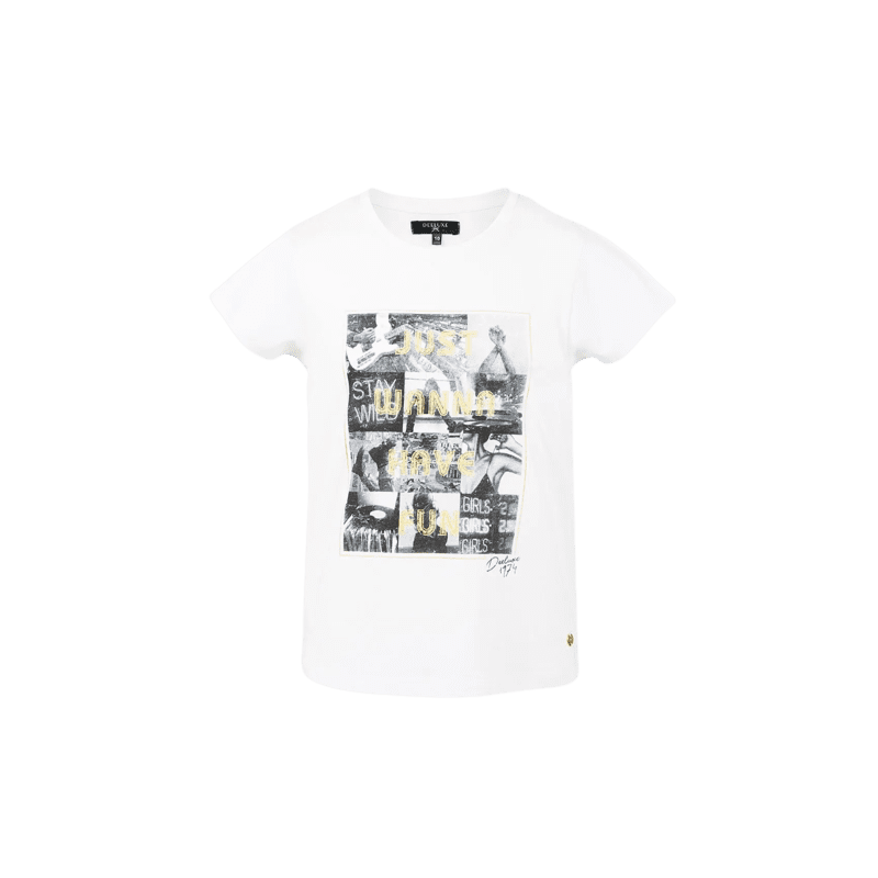 achat T-shirt Deeluxe enfant FUNNY blanc